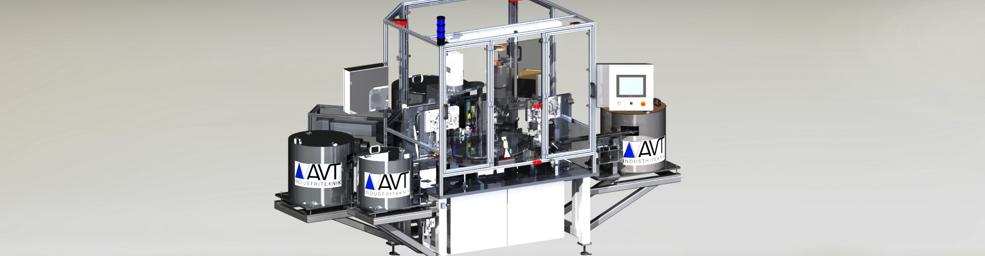 Specialmaskin montering